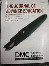 The Journal Of Advance Education